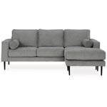 Hazela Sofa Reversible Chaise CHARCOAL