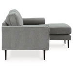 Hazela Sofa Reversible Chaise CHARCOAL