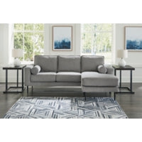 Hazela Sofa Reversible Chaise CHARCOAL