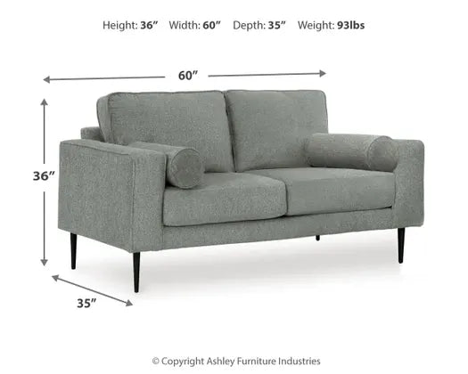 Hazela Loveseat CHARCOAL