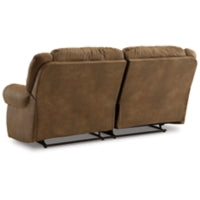 Boothbay 2 Seat Reclining Vinyl Power Sofa AUBURN