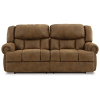 Boothbay 2 Seat Reclining Vinyl Power Sofa AUBURN