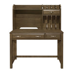Blanche Desk W/Hutch BROWN GREY
