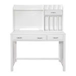 Blanche Desk W/Hutch WHITE