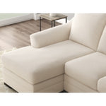 Lango Sofa Reversible Chaise JUTE