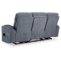 Studio Cave PWR REC Sofa with ADJ Headrest STEEL