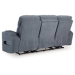Studio Cave PWR REC Sofa with ADJ Headrest STEEL