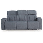 Studio Cave PWR REC Sofa with ADJ Headrest STEEL