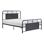 Blanchard Queen Platform Bed MOTTLED SILVER