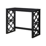 Salina 3-Piece Pack Desks with Stool Set BLACK