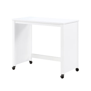 Salina 3-Piece Pack Desks with Stool Set WHITE