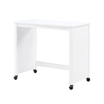 Salina 3-Piece Pack Desks with Stool Set WHITE