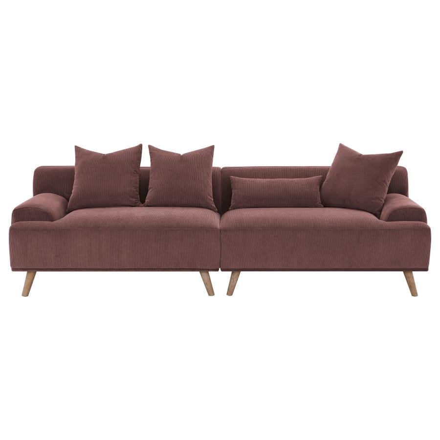 Elizabeth XL Sofa WINE RED