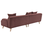 Elizabeth XL Sofa WINE RED