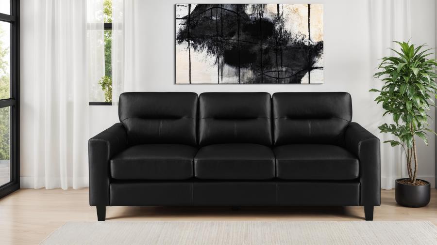 Scotland Sofa BLACK VINYL