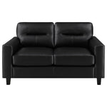 Scotland Loveseat BLACK VINLY