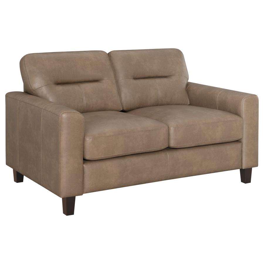 Scotland Loveseat BROWN VINLY