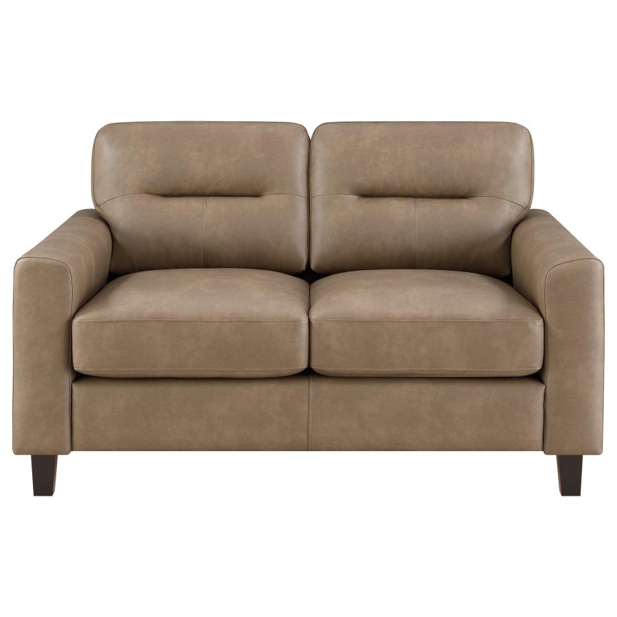 Scotland Loveseat BROWN VINLY