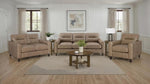 Scotland Loveseat BROWN VINLY