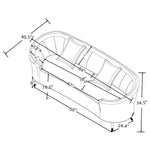 Ellorie Loveseat BEIGE