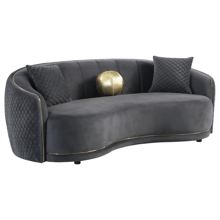 Brookside Sofa DARK GREY