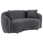 Brookside Loveseat DARK GREY