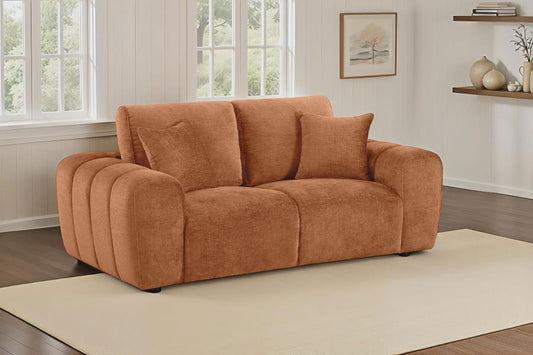 Burnett Loveseat BURNT ORANGE