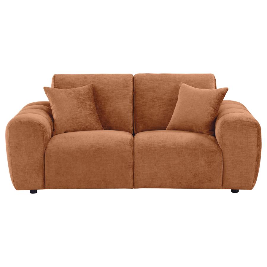 Burnett Loveseat BURNT ORANGE