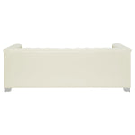 Chaviano Sofa PEARL WHITE VINYL