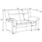 Arabella Loveseat GREY