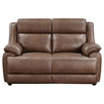 Ellington Reclining Loveseat DARK BROWN