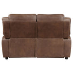 Ellington Reclining Loveseat DARK BROWN
