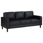 Ruth Sofa BLACK VINYL