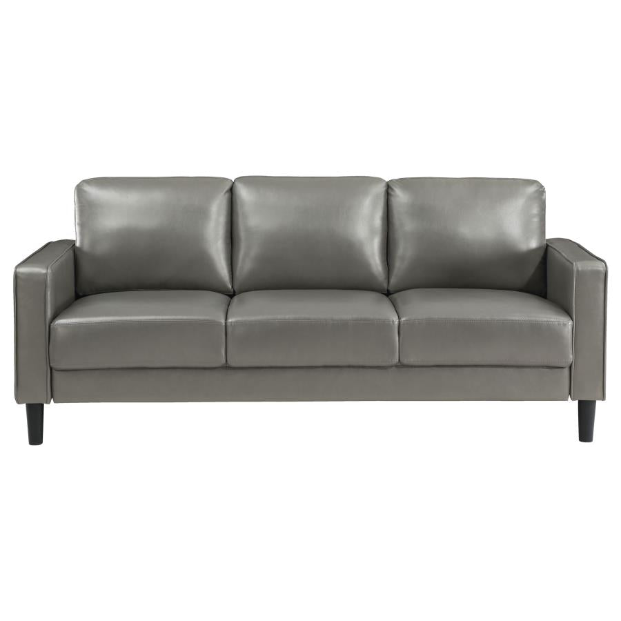 Ruth Vinyl Sofa GREY