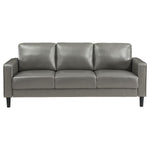 Ruth Vinyl Sofa GREY