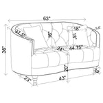 Avonlea Loveseat GREY