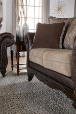 Elmbrook Loveseat BROWN
