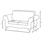 Elmbrook Loveseat BROWN