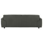 Buxton 100% Leather Sofa GRAPHITE
