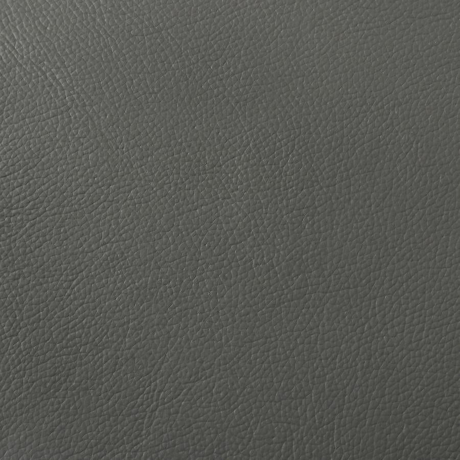 Buxton 100% Top Grain Leather Loveseat  GRAPHITE