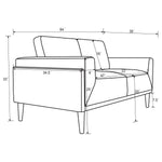 Rilynn Loveseat GREY