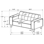 Deerhurst Loveseat GRIEGE
