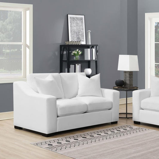 Ashlyn Loveseat WHITE