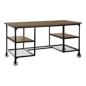 Millwood Desk WEATHERED NATURAL