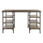 Millwood Counter Height Desk WEATHERED NATURAL