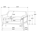 Vaughn Loveseat GREY