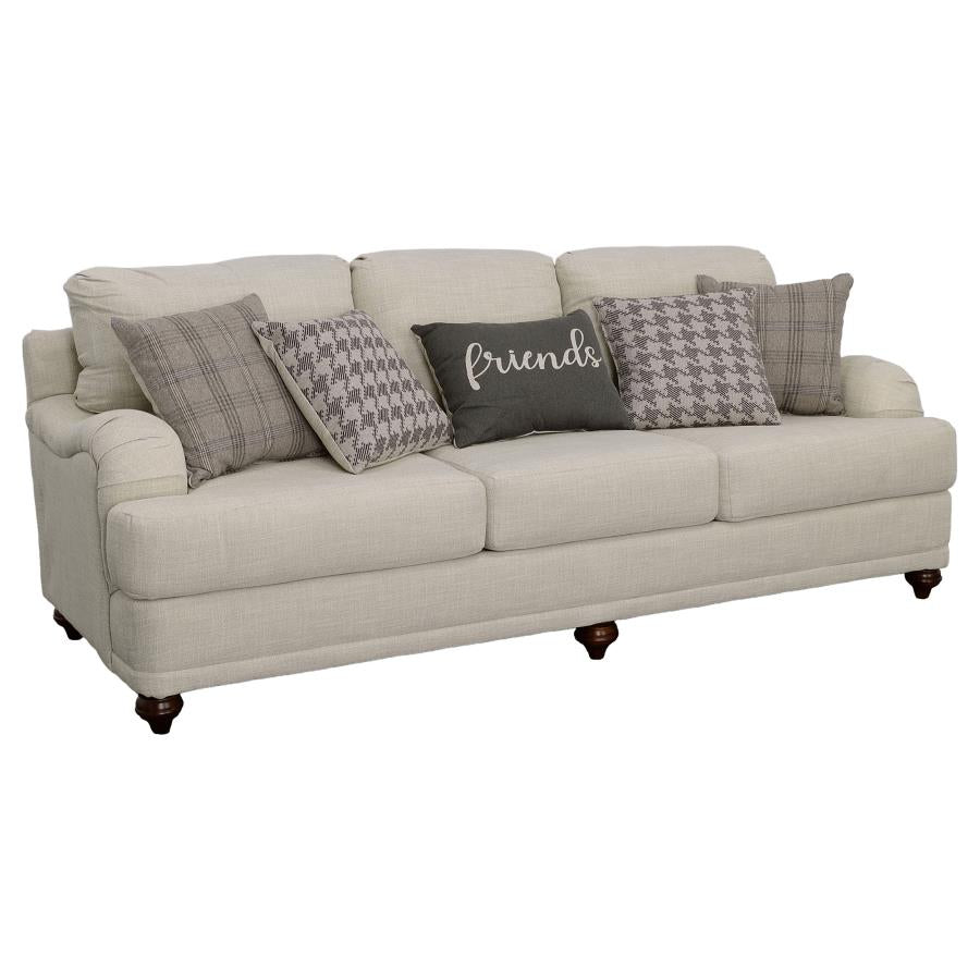 Glenn Sofa LITE GREY-GREY FRIENDS PILLOW