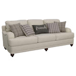 Glenn Sofa LITE GREY-GREY FRIENDS PILLOW