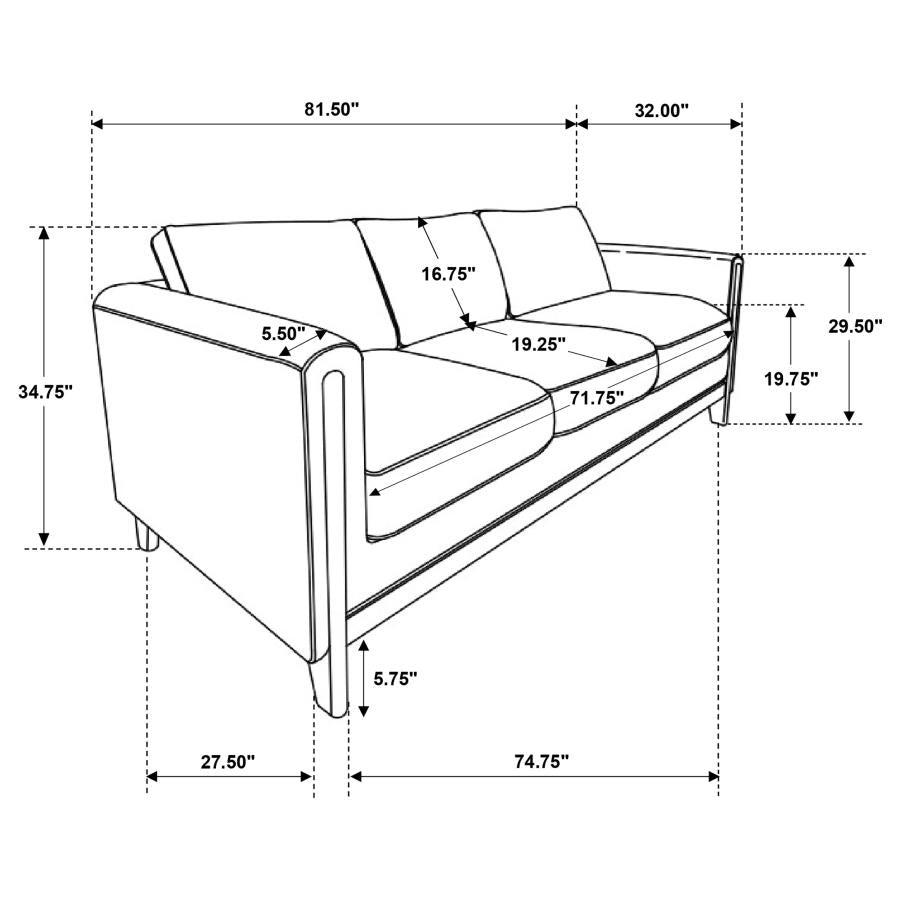 Islington Sofa TAUPE