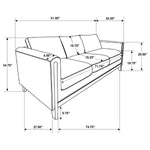 Islington Sofa TAUPE